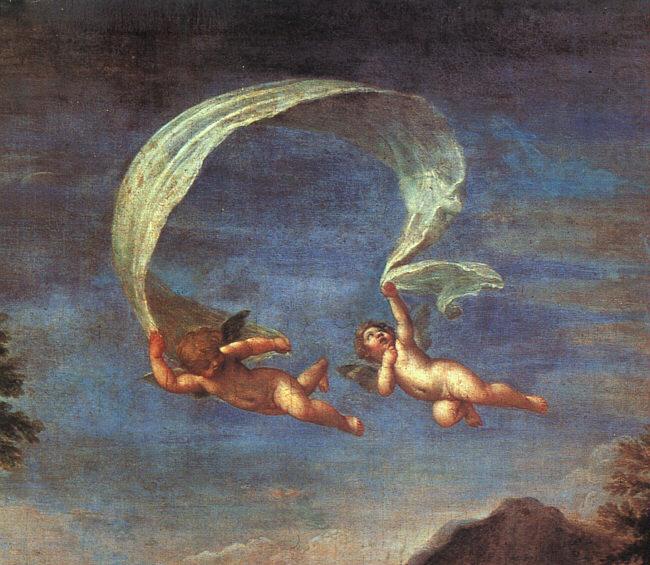 Albani  Francesco Adonis Led by Cupids to Venus china oil painting image